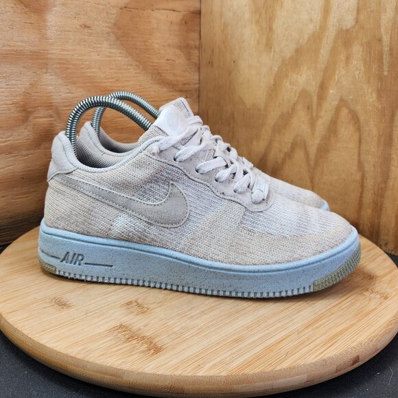 Nike Womens Air Force 1 Crater Flyknit Sneakers - Picture 1 of 9